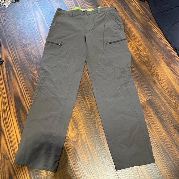 REI Men’s Trail Hiking Cargo Style Pants Size 34 - Picture 1 of 10